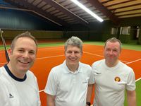 Letztes Training in der Halle in Hahnheim